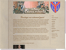 Tablet Screenshot of crimsonriversca.org